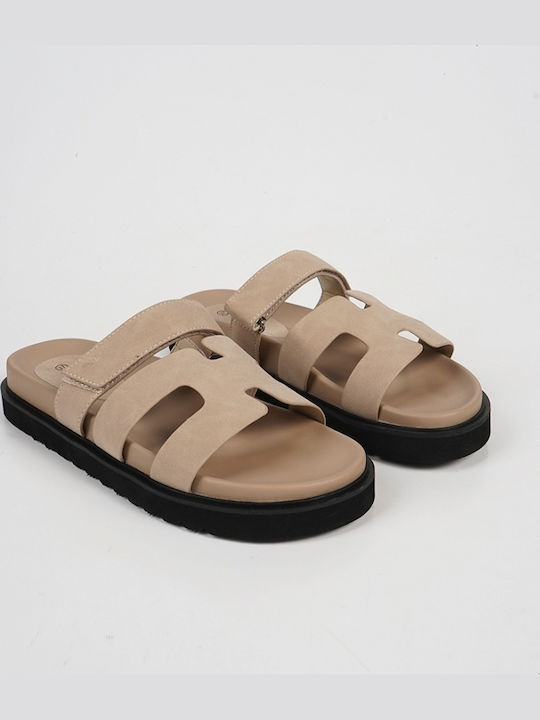 Γυναικεία Σανδάλια Flatforms Καφέ