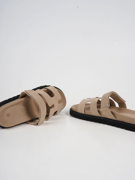 Γυναικεία Σανδάλια Flatforms Καφέ