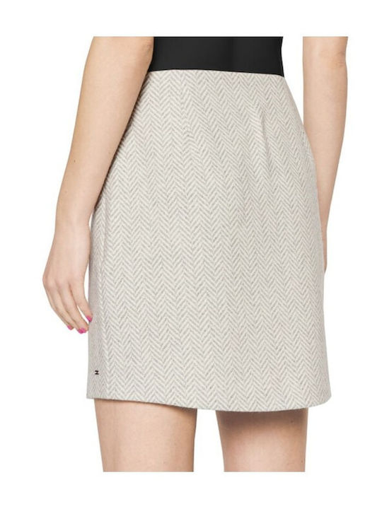 Tommy Hilfiger Mini Skirt in Gray color