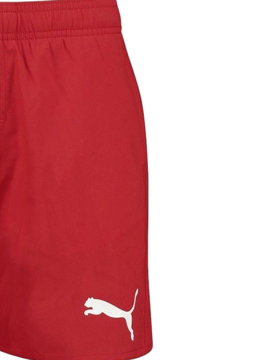 PUMA Kids Swimwear Swim Shorts Red