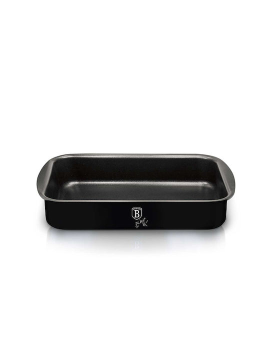 Berlinger Haus Metallic Line Backform Rechteckig Aluminium Shiny Black Collection