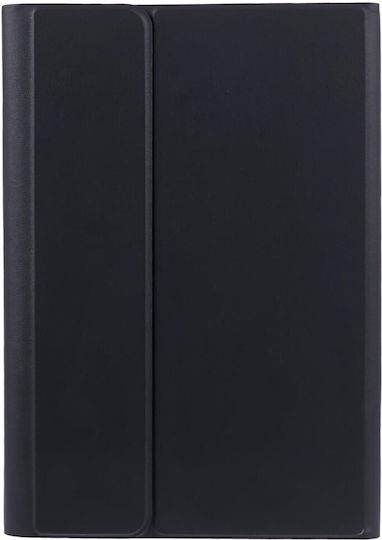 Flip Cover με Πληκτρολόγιο στα Αγγλικά US Μαύρη (Lenovo Tab M10 Plus Gen 3 TB-125F TB-128F)