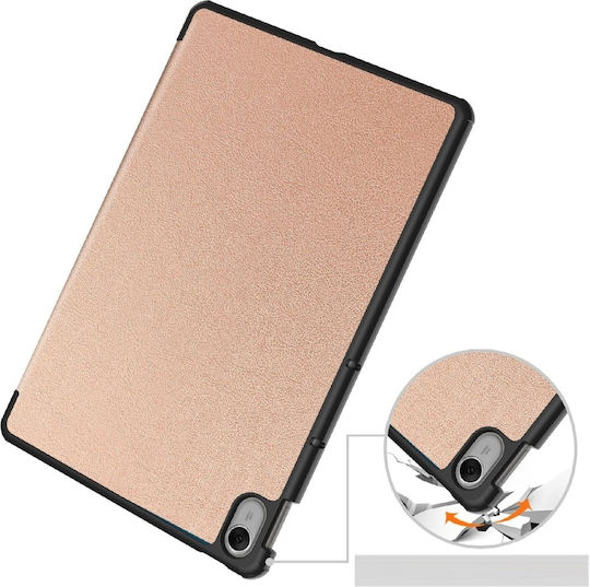 Ροζ Rose Gold Flip Cover Ανθεκτική Ροζ (Huawei MatePad 11.5)