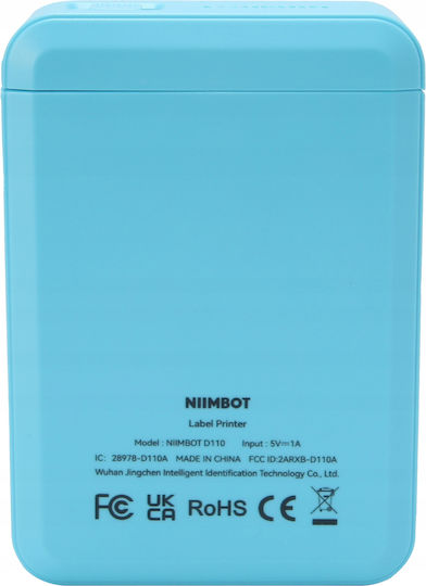 Niimbot D110 Ηλεκτρονικός Ετικετογράφος Χειρός σε Μπλε Χρώμα