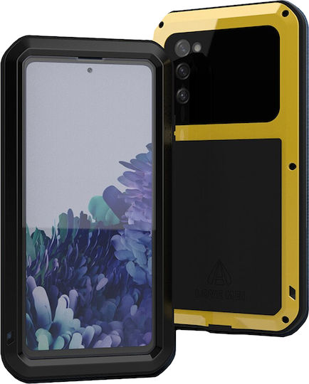 Love Mei Back Cover Metalic Galben (Galaxy S20 FE)