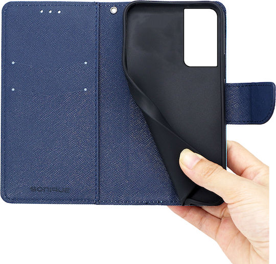 Sonique Trend Back Cover Synthetic Leather Light Blue (TCL 40 SE)