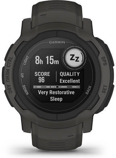 Garmin Instinct 2 45mm Waterproof Smartwatch with Heart Rate Monitor (Graphite)