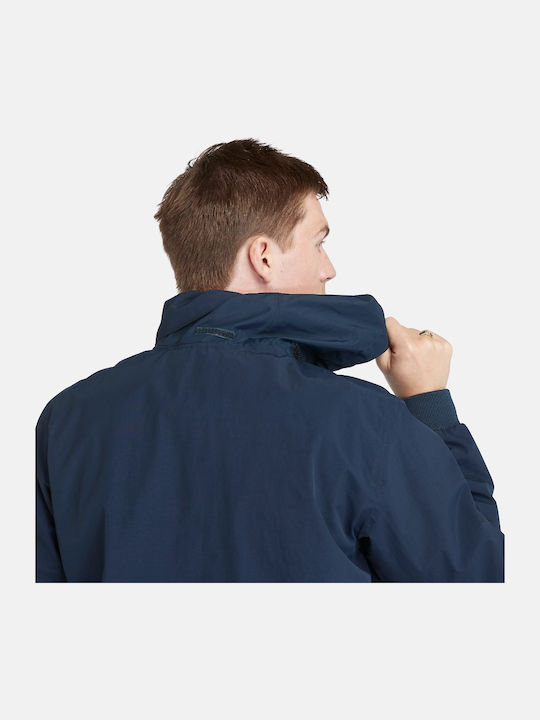 Winter Jacket Bomber Waterproof and Windproof Blue