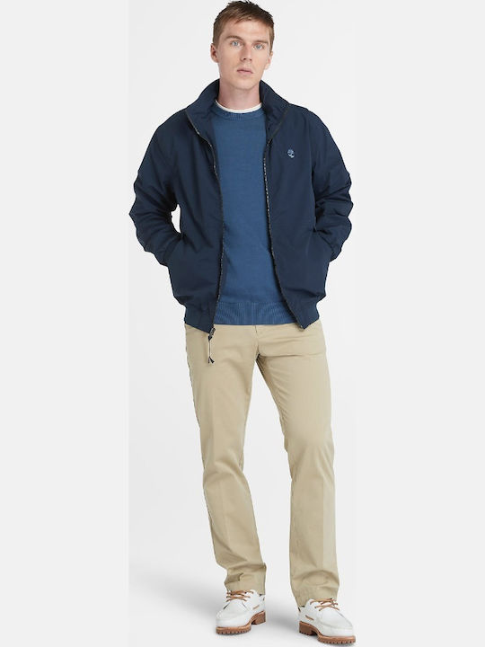 Winter Jacket Bomber Waterproof and Windproof Blue
