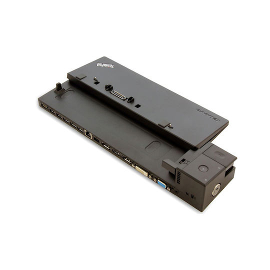 Lenovo ThinkPad Ultra Dock Stație de andocare cu HDMI/DisplayPort 4K PD Ethernet și conexiune 2 monitoare Negru