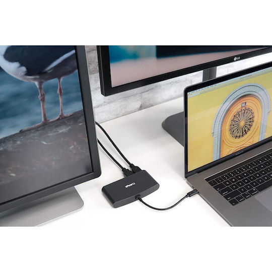 CalDigit Thunderbolt 3 Stație de andocare cu HDMI 4K PD Ethernet Negru (TB3-MINIDOCK-HM)