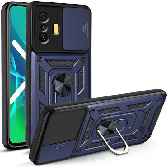 Erbord Back Cover Μεταλλικό Navy Μπλε (Poco F4 GT)