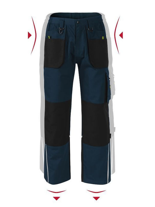 Rimeck Παντελόνι Εργασίας Navy Μπλε