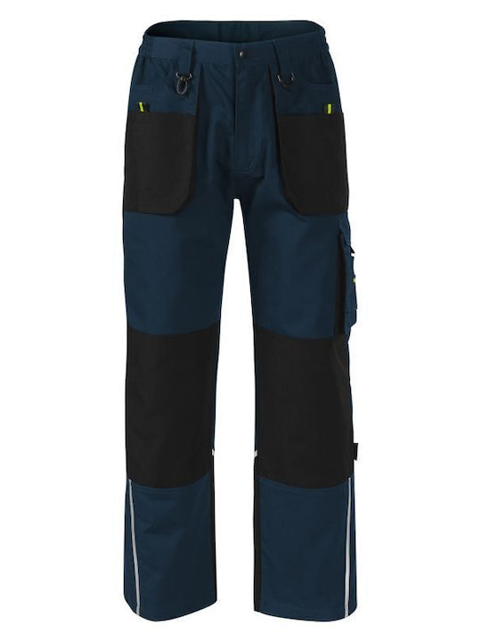 Rimeck Ανακλαστικό Παντελόνι Εργασίας Navy Μπλε