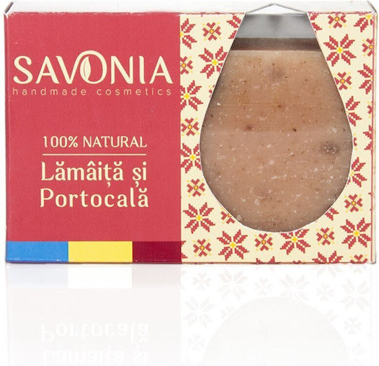 Savonia Χειροποίητο Σαπούνι Lemon and Orange 90gr