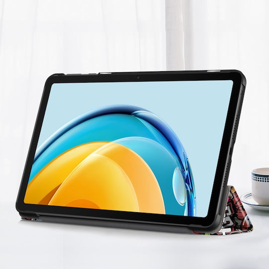 Graffiti Flip Cover Durabilă Multicoloră (Huawei MatePad SE 10.4 2022)