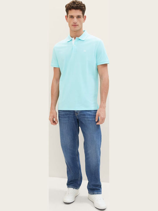 Basic Polo T-Shirt Light Blue