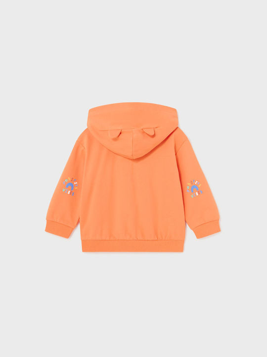 Mayoral Kids Sweatshirt Cardigan with Hood Mandarin