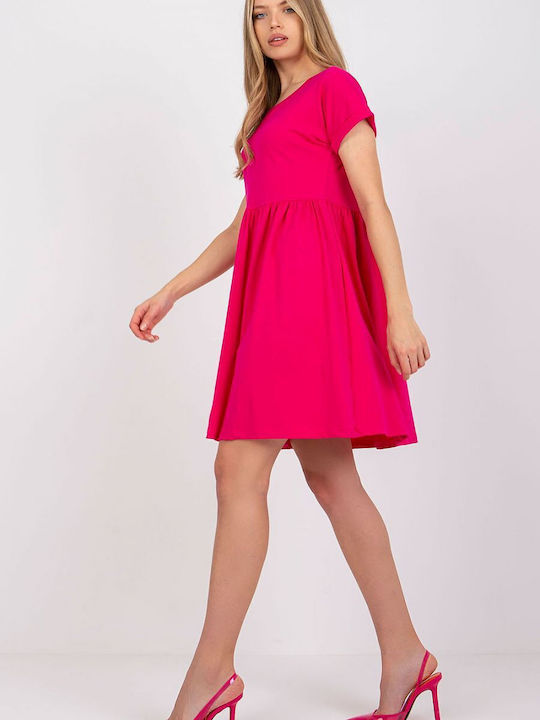 Rue Paris Midi Dress for Wedding / Baptism Pink