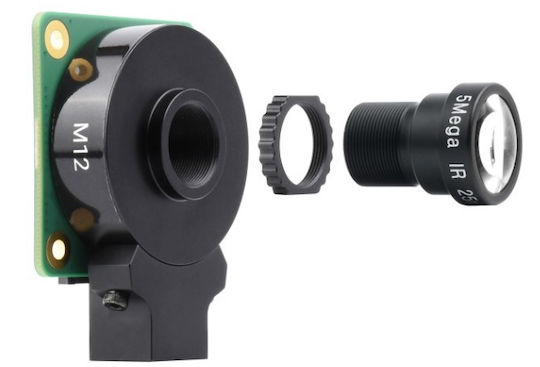 Waveshare M12 Camera Lens - 25mm