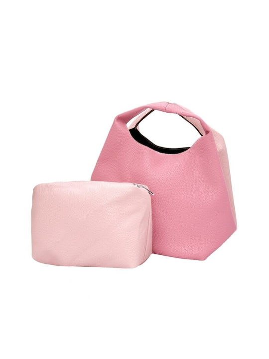 Bag to Bag Set Damen Tasche Schulter Rosa