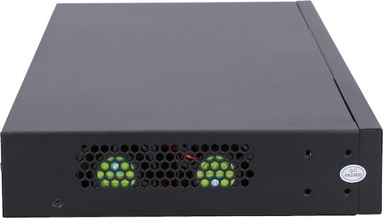 Extralink Hypnos Managed L2 / L3 Switch with 24 Gigabit (1Gbps) Ethernet Ports and 4 SFP Ports