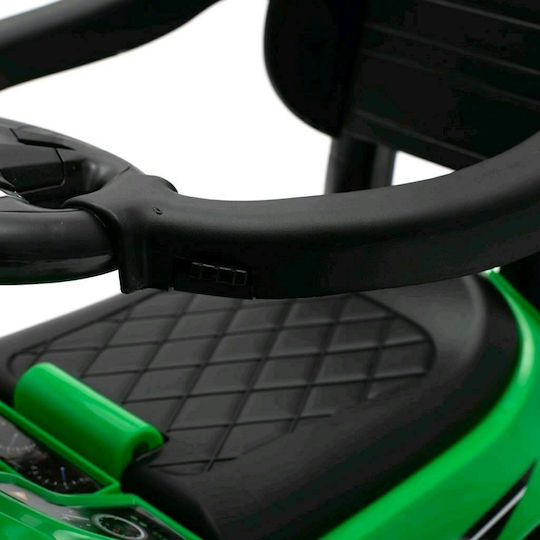 BabyMix Racer Up Mașină Ride On Cu Mâner Pentru Părinți Pentru 12+ Luni Albă