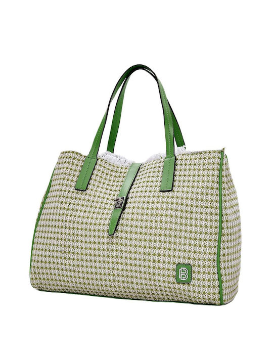 Bag to Bag Γυναικεία Τσάντα Shopper Ώμου Πράσινη