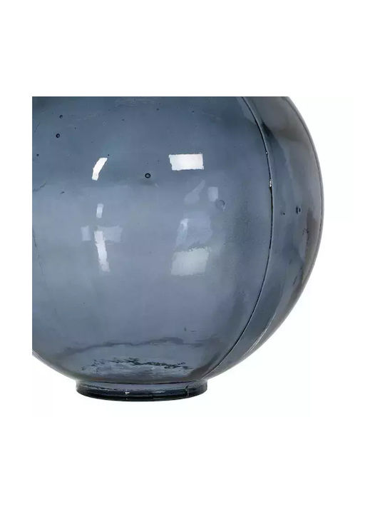 Ixia Regal Διακοσμητικό Βάζο Γυάλινο Μπλε Φ20xΥ25cm