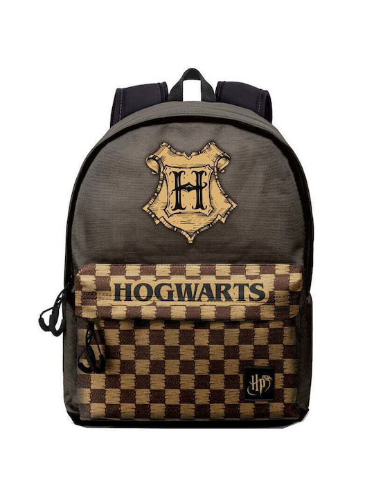 Harry Potter School Bag Backpack Junior High-High School in Brown color