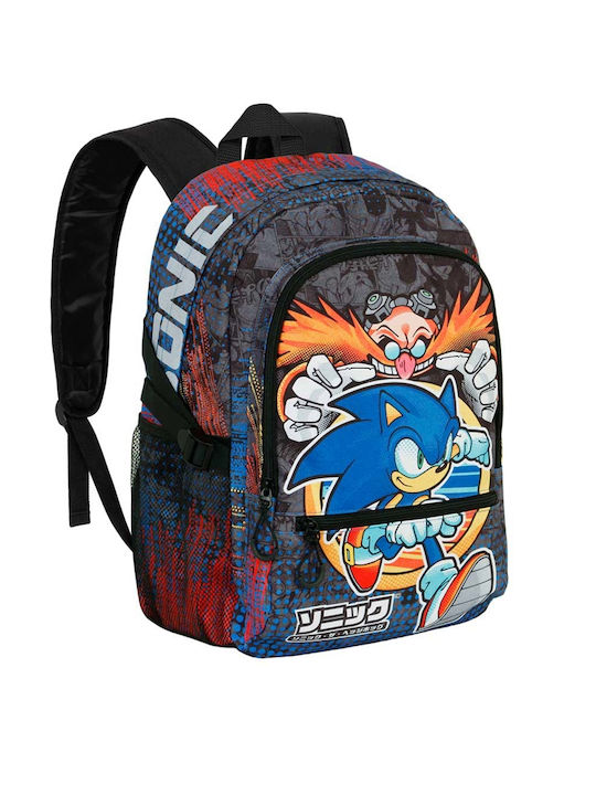Sonic the Hedgehog Schulranzen Rucksack Grundschule Mehrfarbige