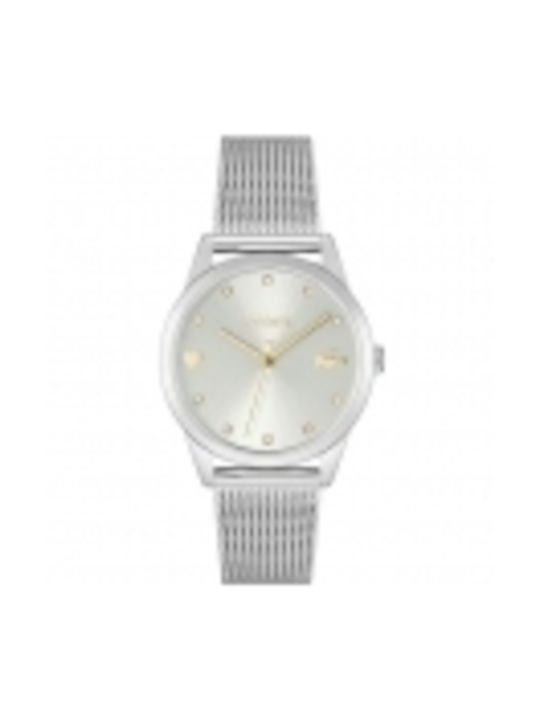 Lacoste Ladies Watch with Silver Metal Bracelet