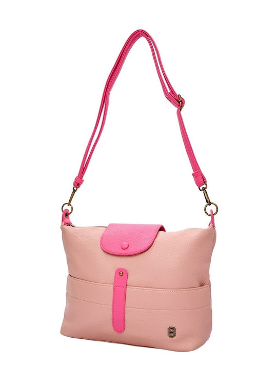 Bag to Bag Damen Tasche Schulter Fuchsie