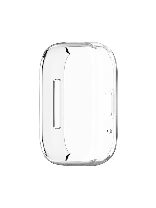 Carcasă din silicon în culoarea Transparent pentru Xiaomi Redmi Redmi Watch 3 Lite / Watch 3 Active Carcasă din silicon în culoarea Transparent pentru Xiaomi Redmi Redmi Watch 3 Lite / Watch 3 Active