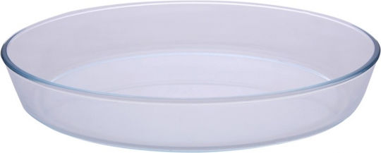 Ankor Οβάλ Πυρίμαχο Σκεύος Γυάλινο 39.3x27.5x6.6cm