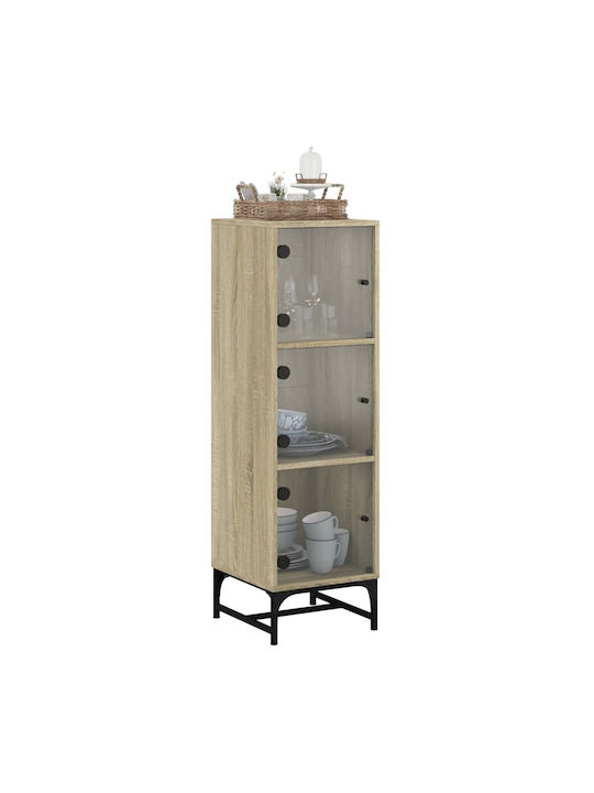Ντουλάπι Τοίχου Μπεζ 35x37x120εκ.