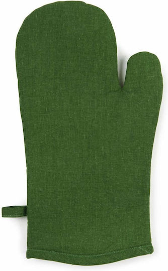 Excelsa Ofenhandschuh Stoff in Grün Farbe 1Stück