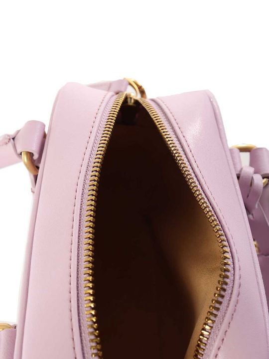 Leather Women's Bag Handbag Lilac