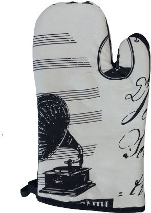 Veltihome Oven Mitt White 2pcs