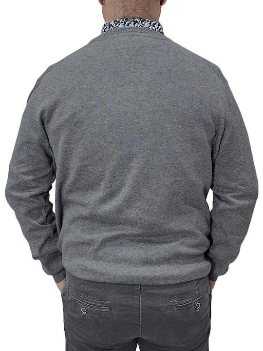 Langarm-Pullover Gray
