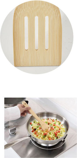 Tpster Spatel Bedienung von Geschlitzt Hölzernes 30cm