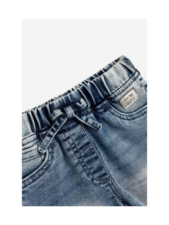 Funky Kinder Shorts/Bermudas Denim Blau