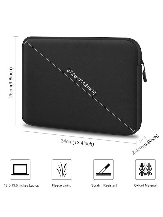 Haweel Θήκη για Laptop 13.5" σε Μαύρο χρώμα HWL7014
