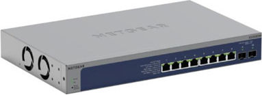 NetGear XS508TM Verwaltet L2 Switch mit 8 Ports Ethernet und 2 SFP Ports