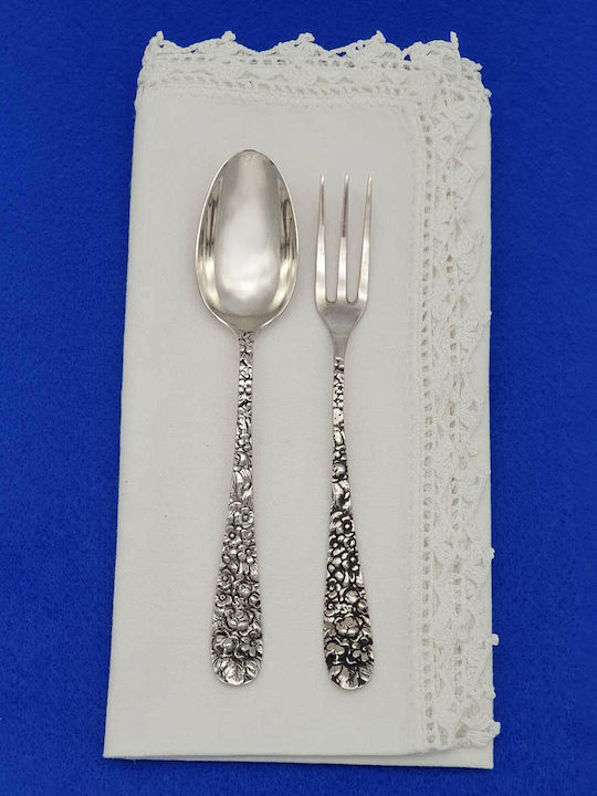Savvas Design Σετ Κουτάλια Μεταλλικά 14cm 6τμχ