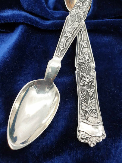 Savvas Design Löffelset Abendessen Metall Silber 15cm 5Stück