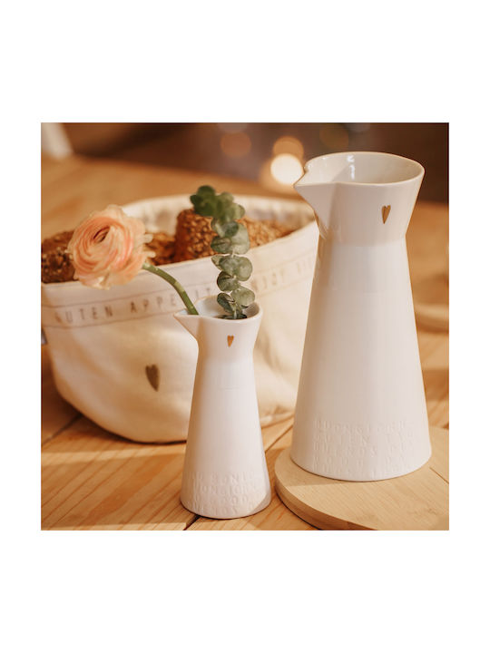 Raeder Porcelain Jug White 1000ml