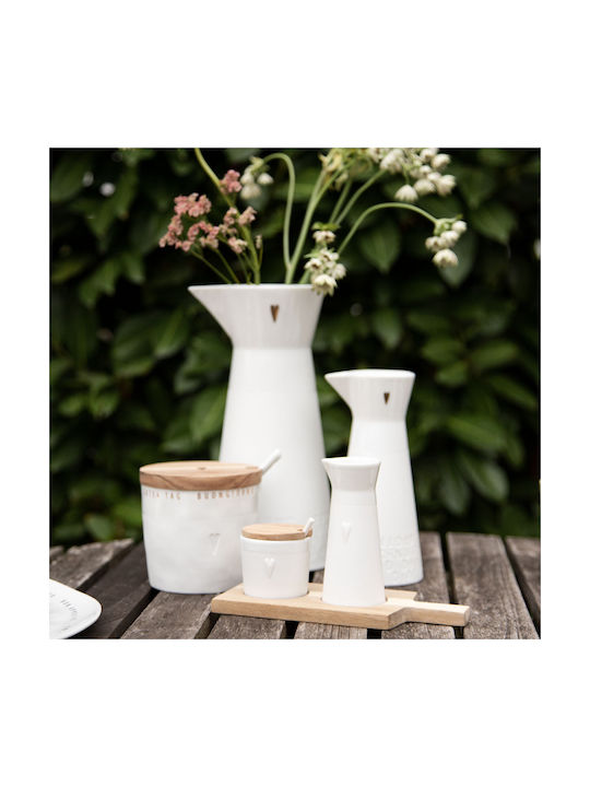 Raeder Porcelain Jug White 1000ml
