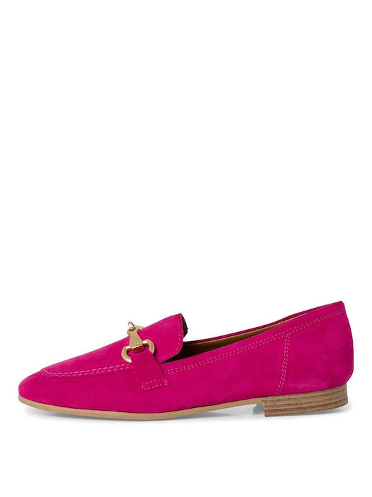 Tamaris Women's Moccasins in Fuchsia Color