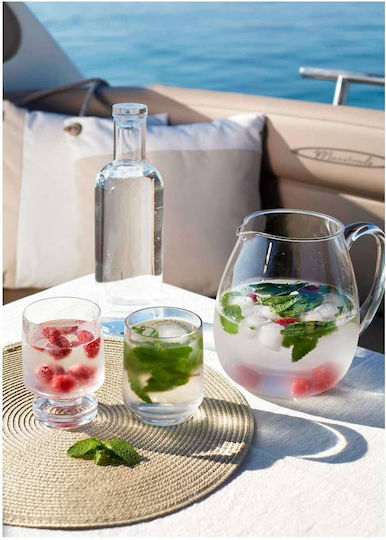 Marine Business Sticlă De Apă Din Plastic Cu Capac Șurub Transparent 1000ml